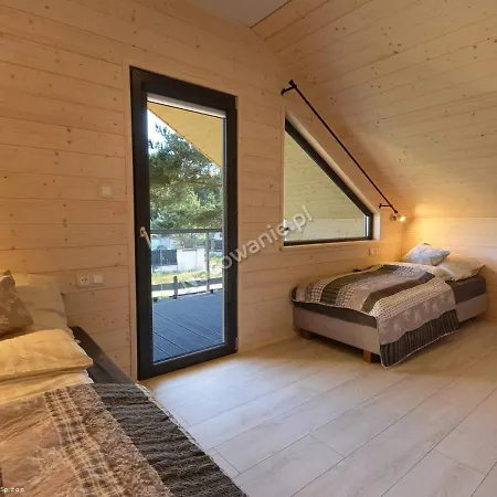 Albertowka - Strefa Relaksu Деревянный коттедж