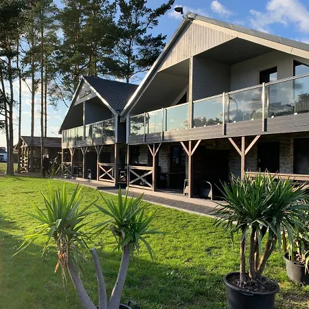 Деревянный коттедж Albertowka - Strefa Relaksu Острово