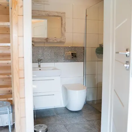 Albertowka - Strefa Relaksu Деревянный коттедж